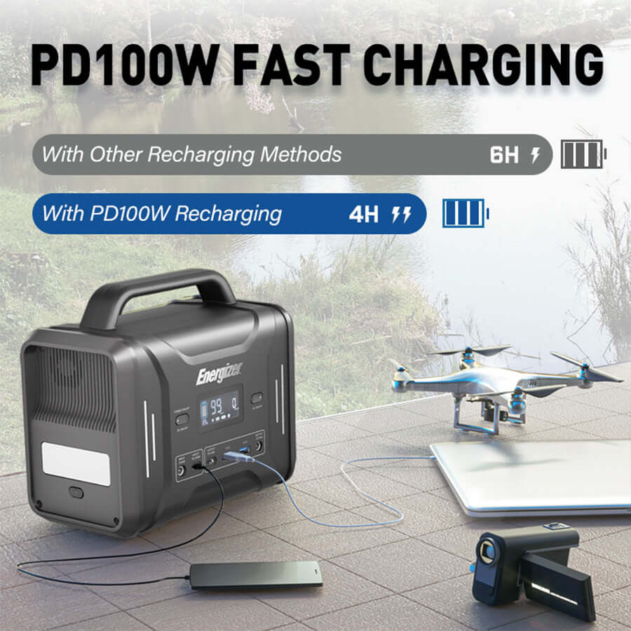 US POWERWIN PPS320 320Wh Portable Power Station-Tech Accessories