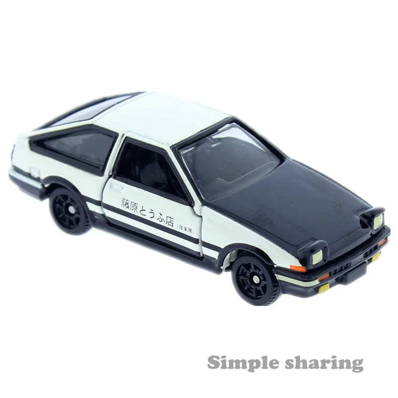 Dream Tomica NO. 145 Initial D AE86 TRUENO Toyota Takara Tomy Diecast Metal Car in Toy Vehicle Model Collection Anime-