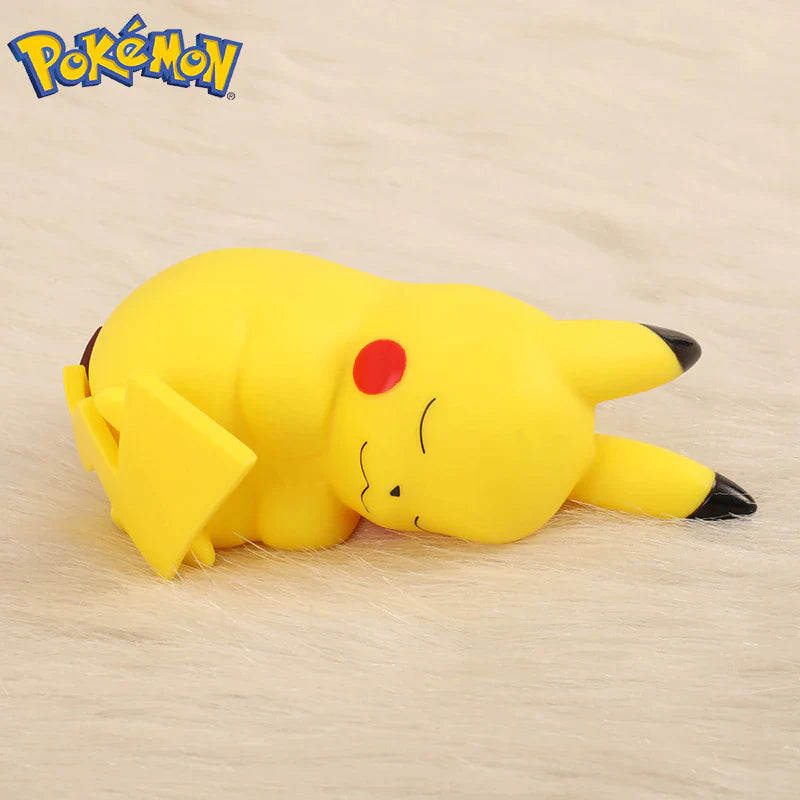 Pokemon Pikachu Night Light TAKARA TOMY Cute Anime Soft Light Bedroom Bedside LED Lights Room Decoration Children Toy Xmas Gift-