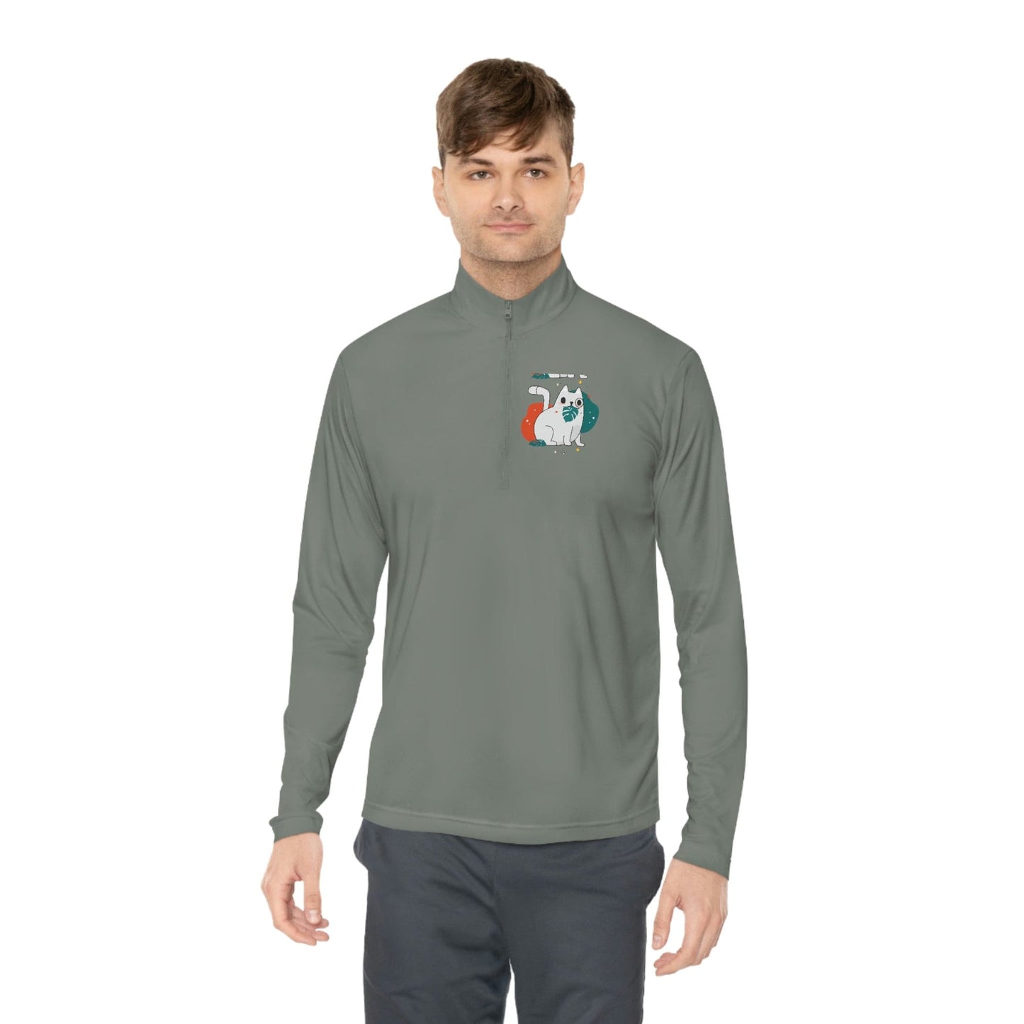 Unisex Quarter-Zip Pullover-Long-sleeve