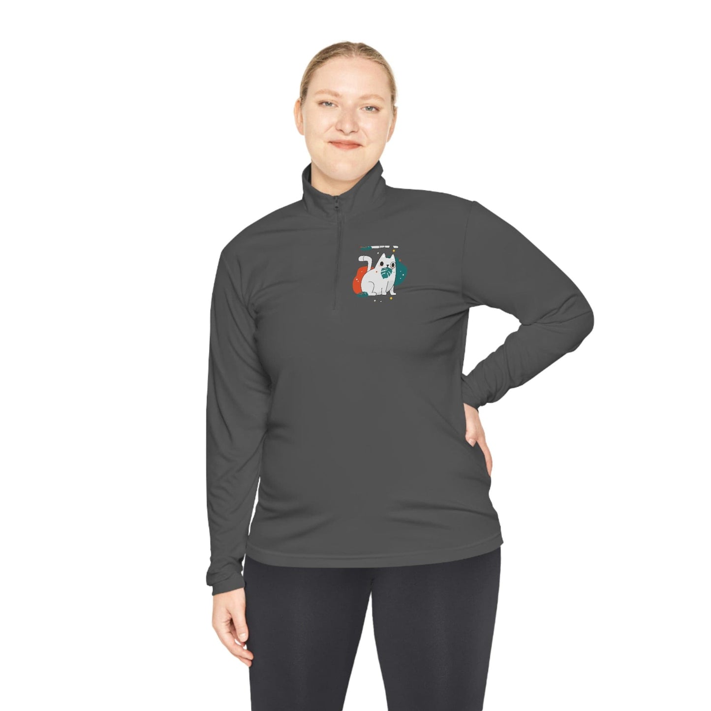 Unisex Quarter-Zip Pullover-Long-sleeve