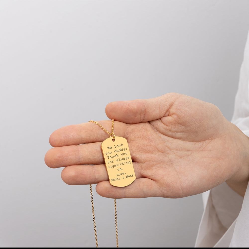 Tag Necklace-Jewelry