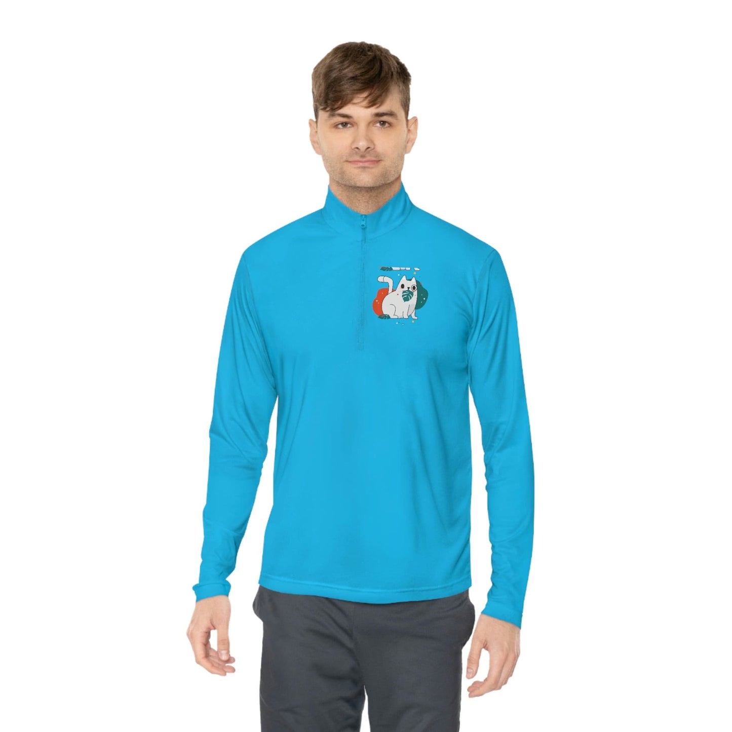 Unisex Quarter-Zip Pullover-Long-sleeve