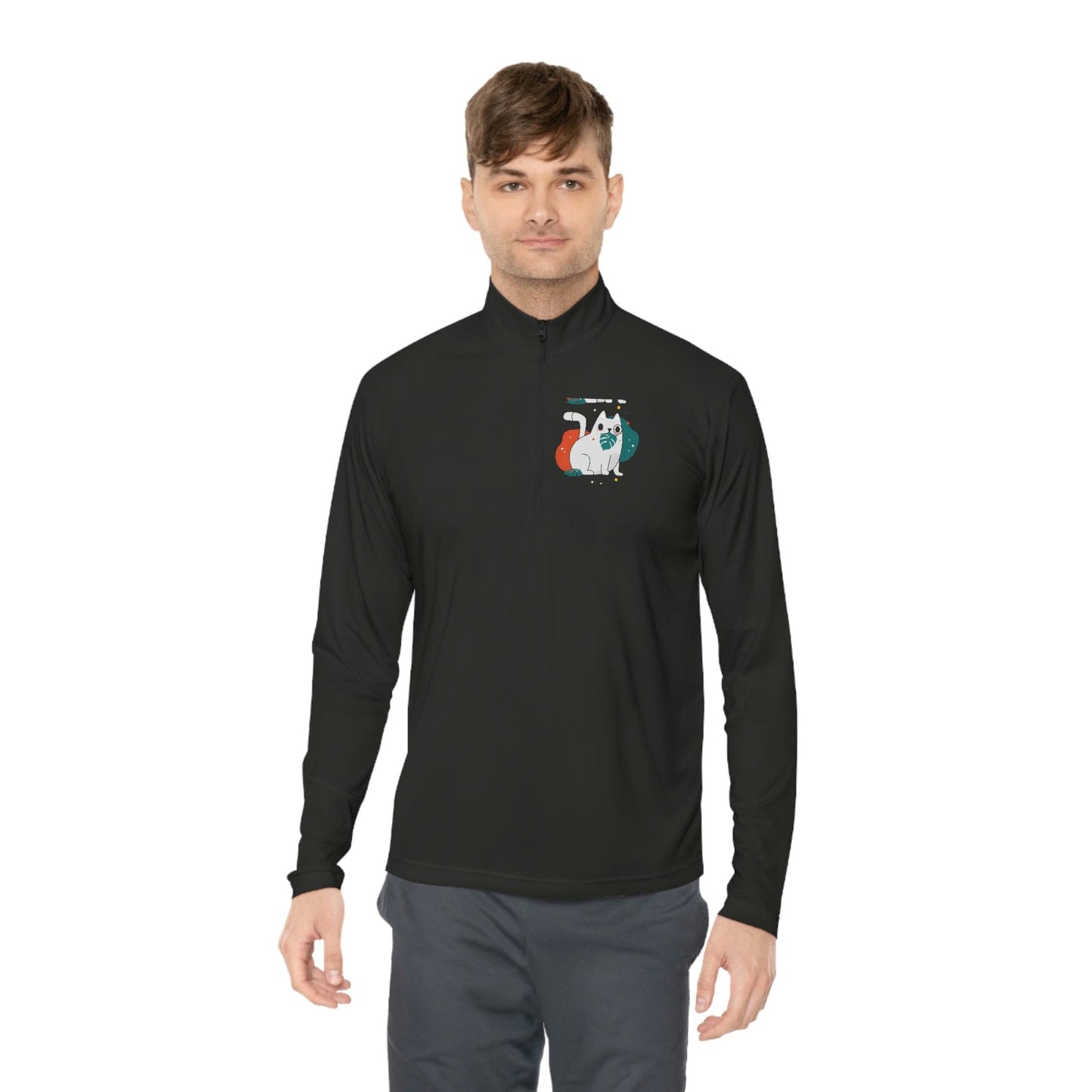 Unisex Quarter-Zip Pullover-Long-sleeve