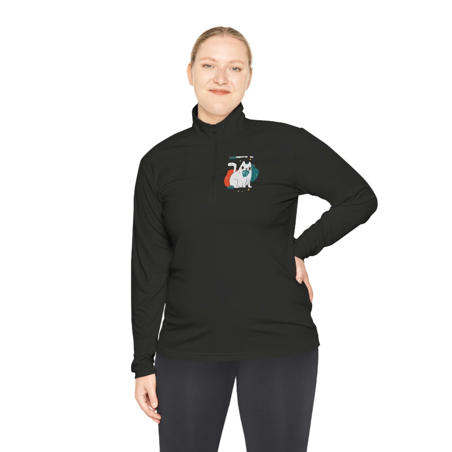 Unisex Quarter-Zip Pullover-Long-sleeve