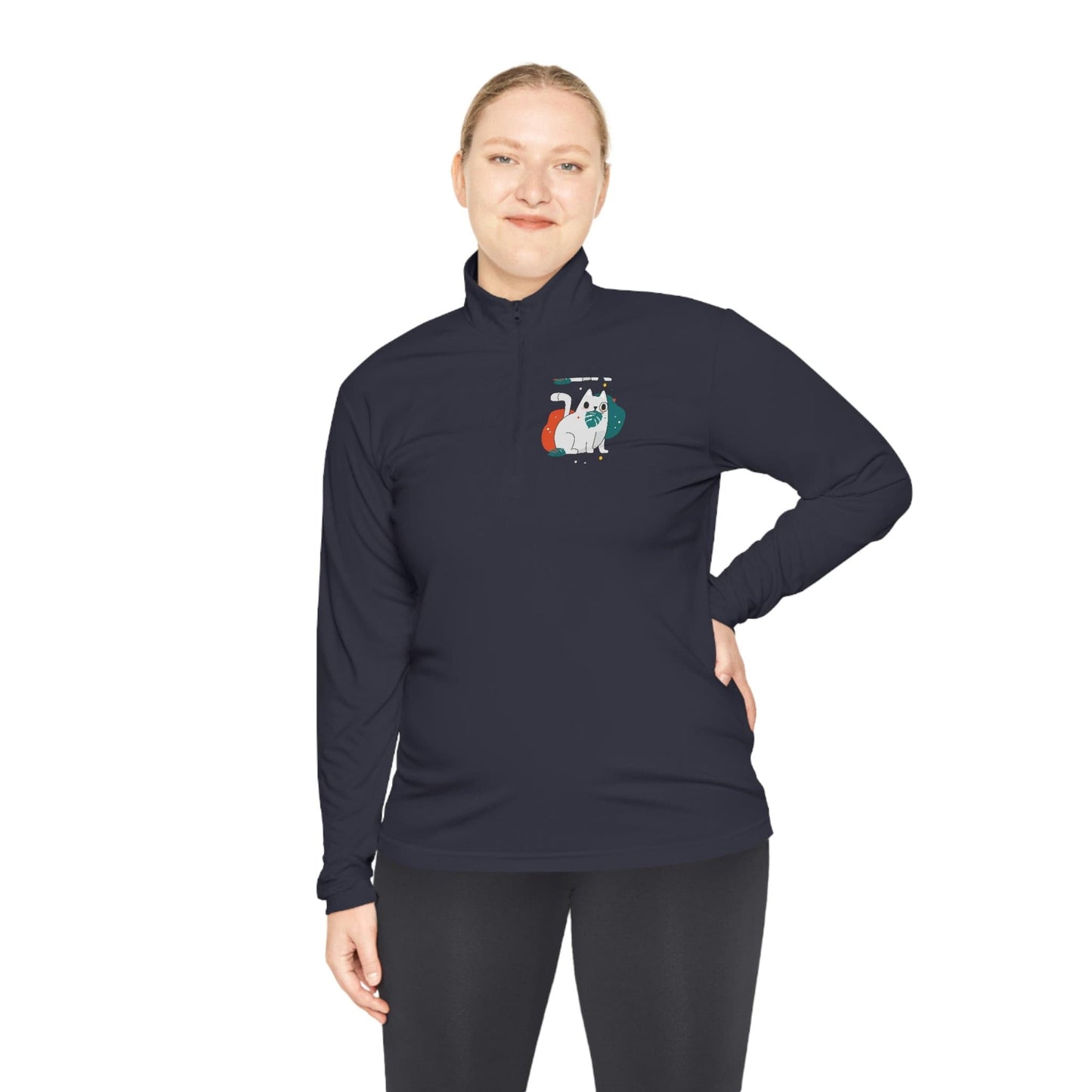 Unisex Quarter-Zip Pullover-Long-sleeve