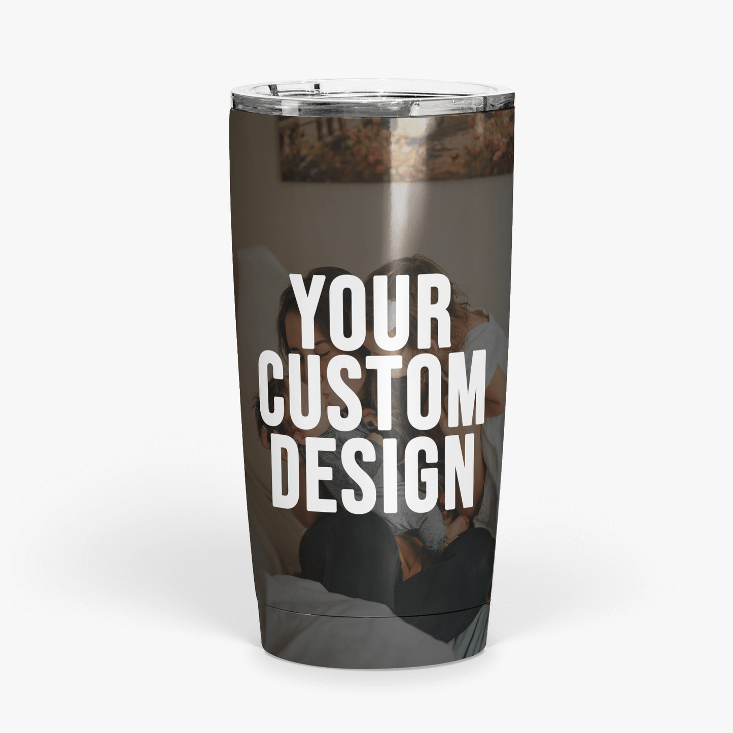 Custom Insulated Tumbler (Suction Lid)-Customized Bare