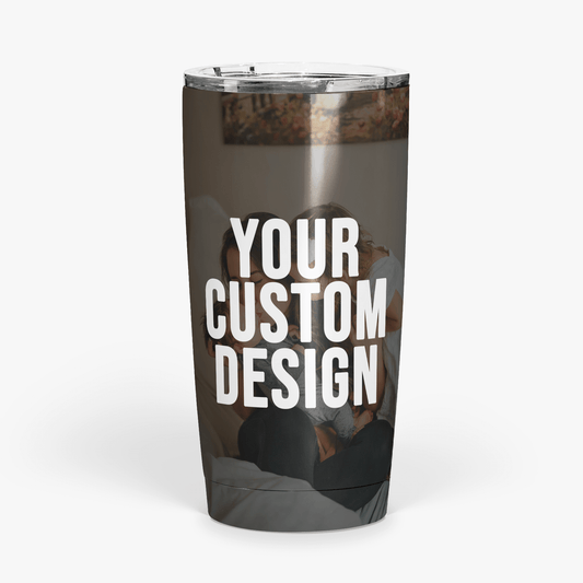 Custom Insulated Tumbler (Suction Lid)-Customized Bare