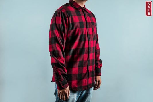 Chequered Red Shirt-