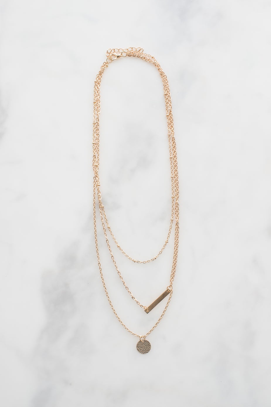Dainty Gold Necklace-Necklace
