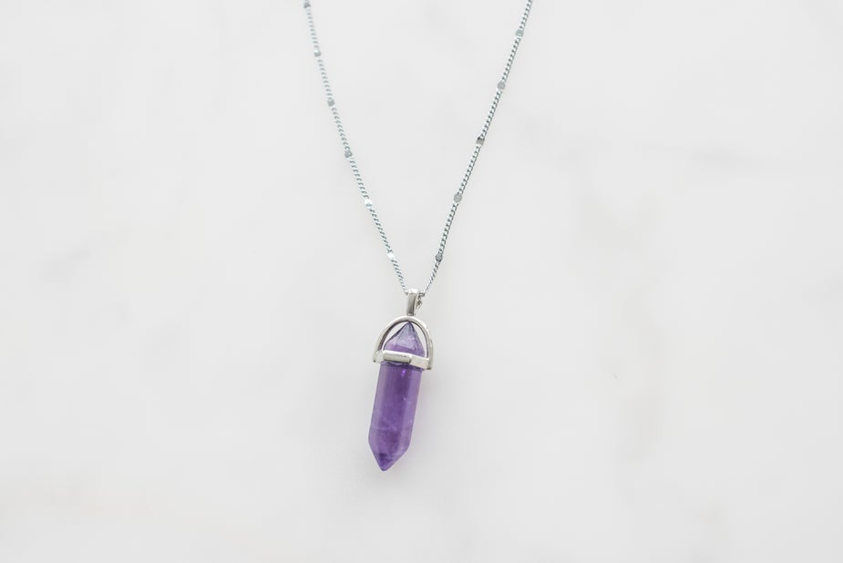 Gemstone Necklace-Necklace