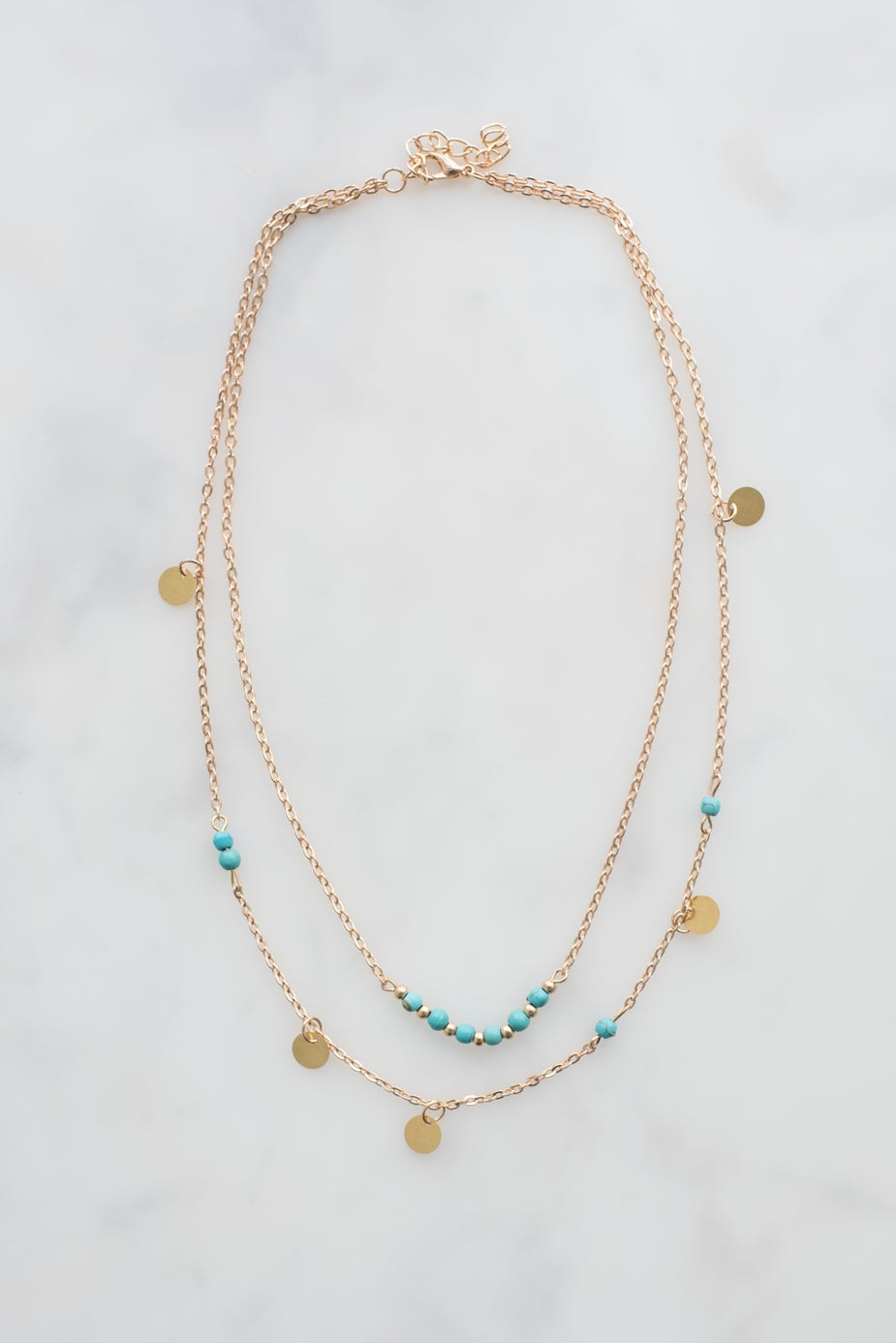 Pretty Gold Necklace-Necklace