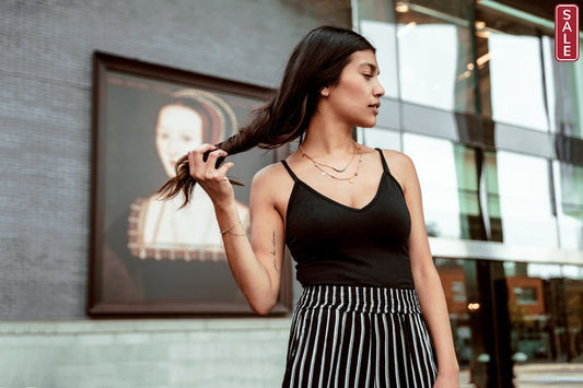 Striped Skirt and Top-
