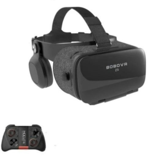 Dragon VR Gaming 3D Stereo Headset with Bluetooth Gaming Controller-Tech Accessories