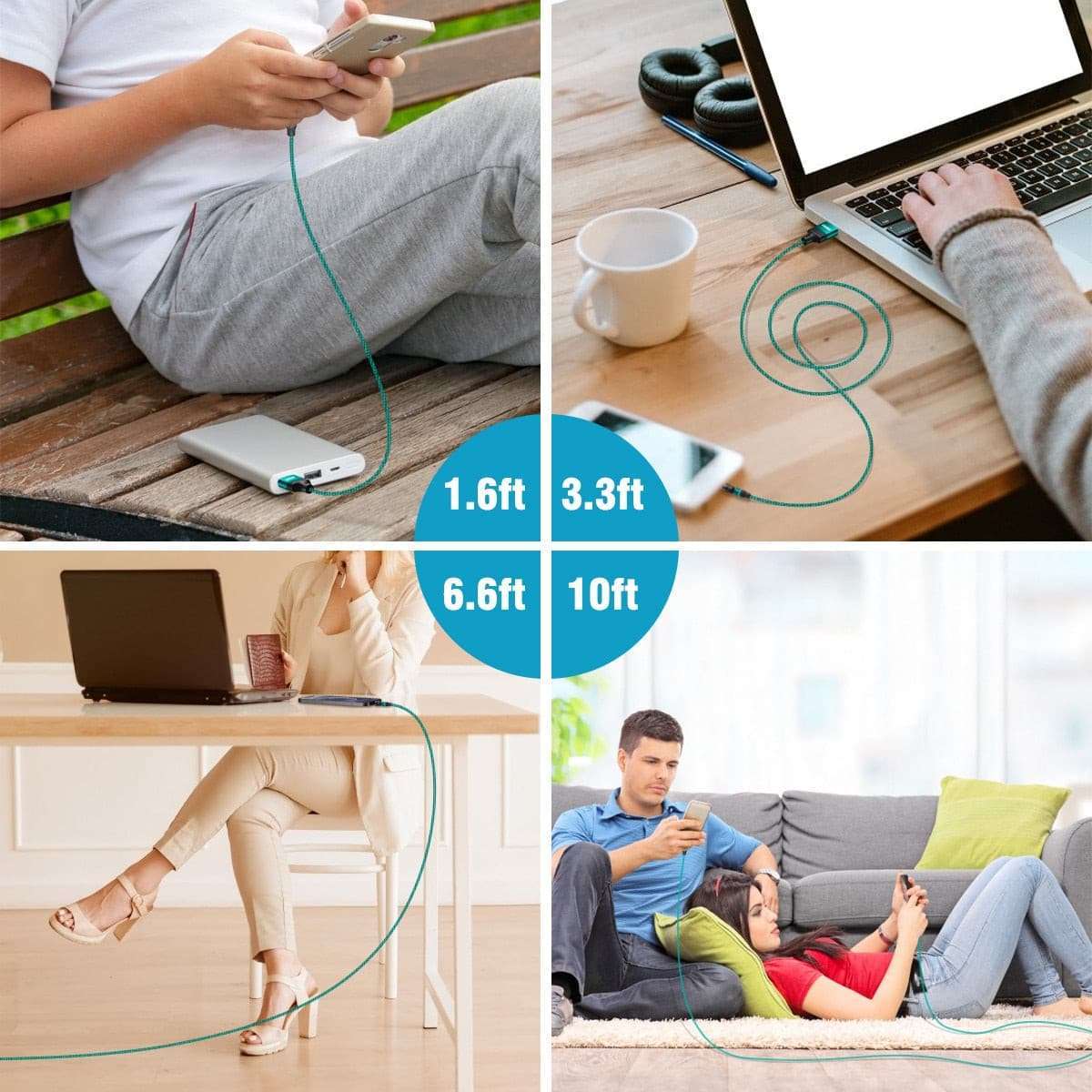 AUFU Magnetic Charging Cable Magnet Charger Micro USB Type C Cord USB Cable For iPhone11 Pro XS Max Xiaomi 540 Degrees Rotate-