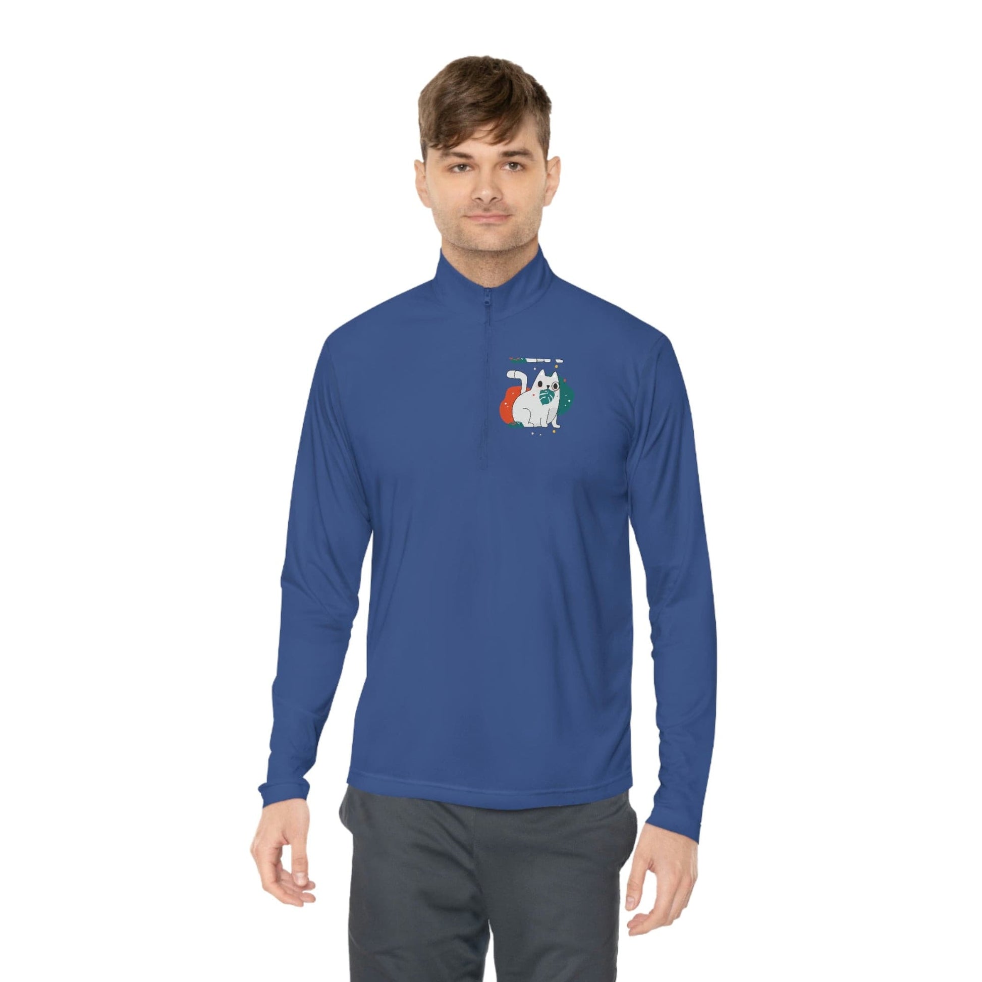 Unisex Quarter-Zip Pullover-Long-sleeve