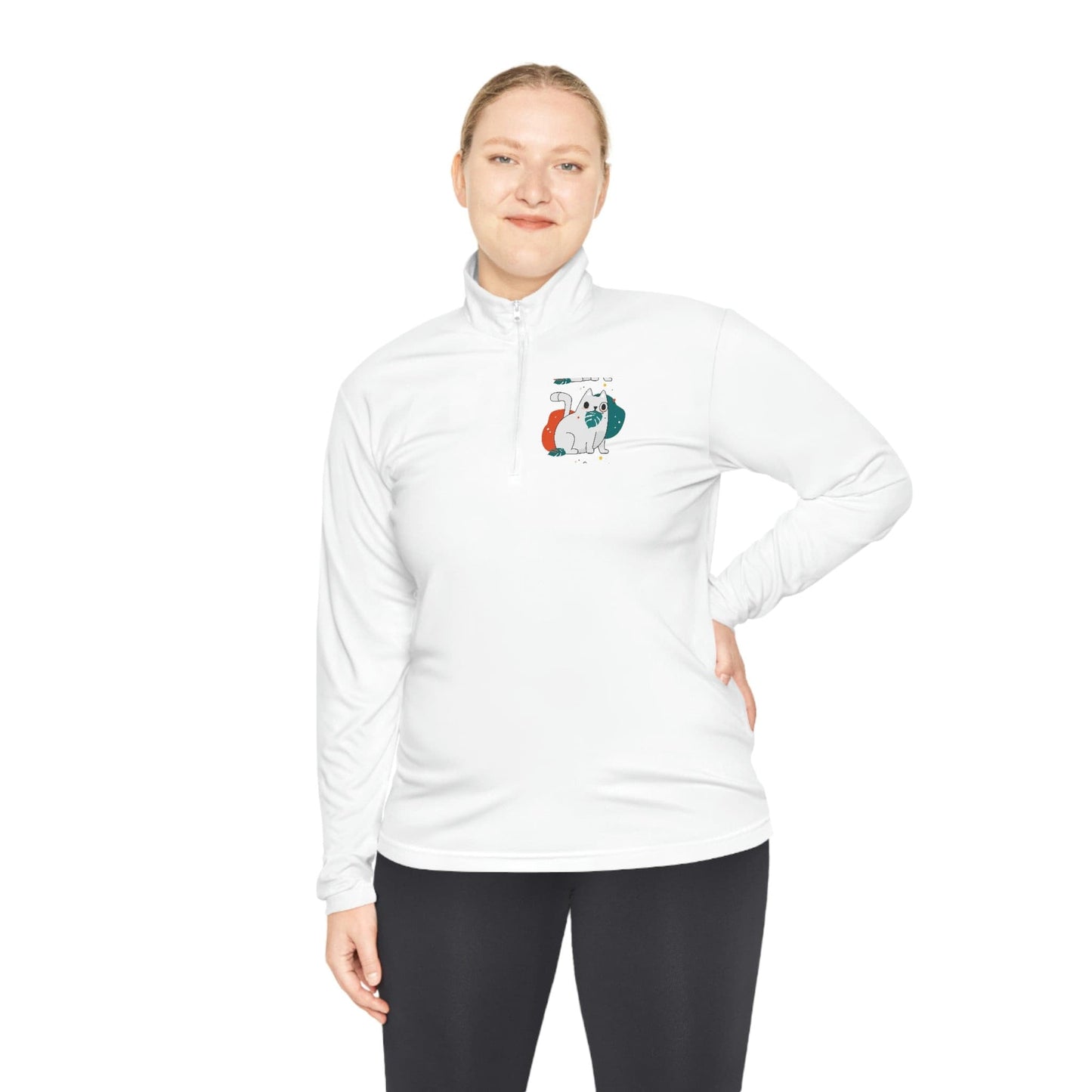 Unisex Quarter-Zip Pullover-Long-sleeve