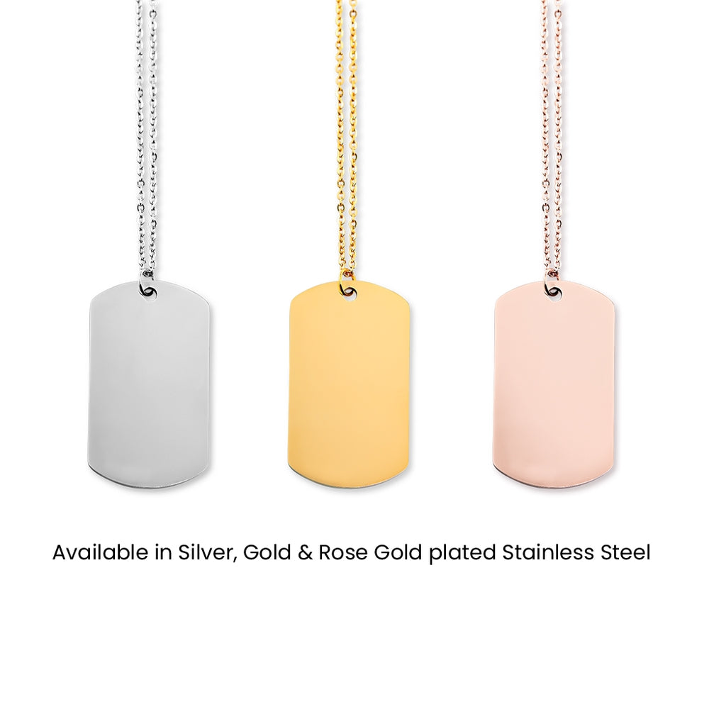 Tag Necklace-Jewelry