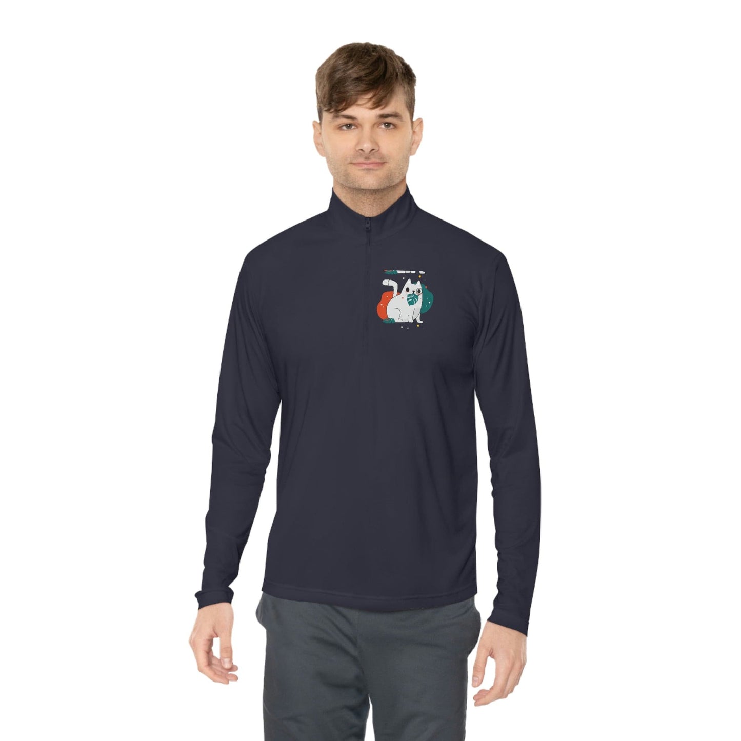Unisex Quarter-Zip Pullover-Long-sleeve