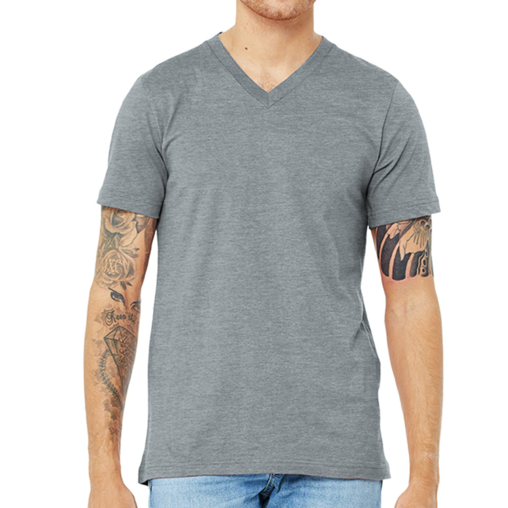 Unisex S/S V-neck T-Shirt - Bella & Canvas 3005-