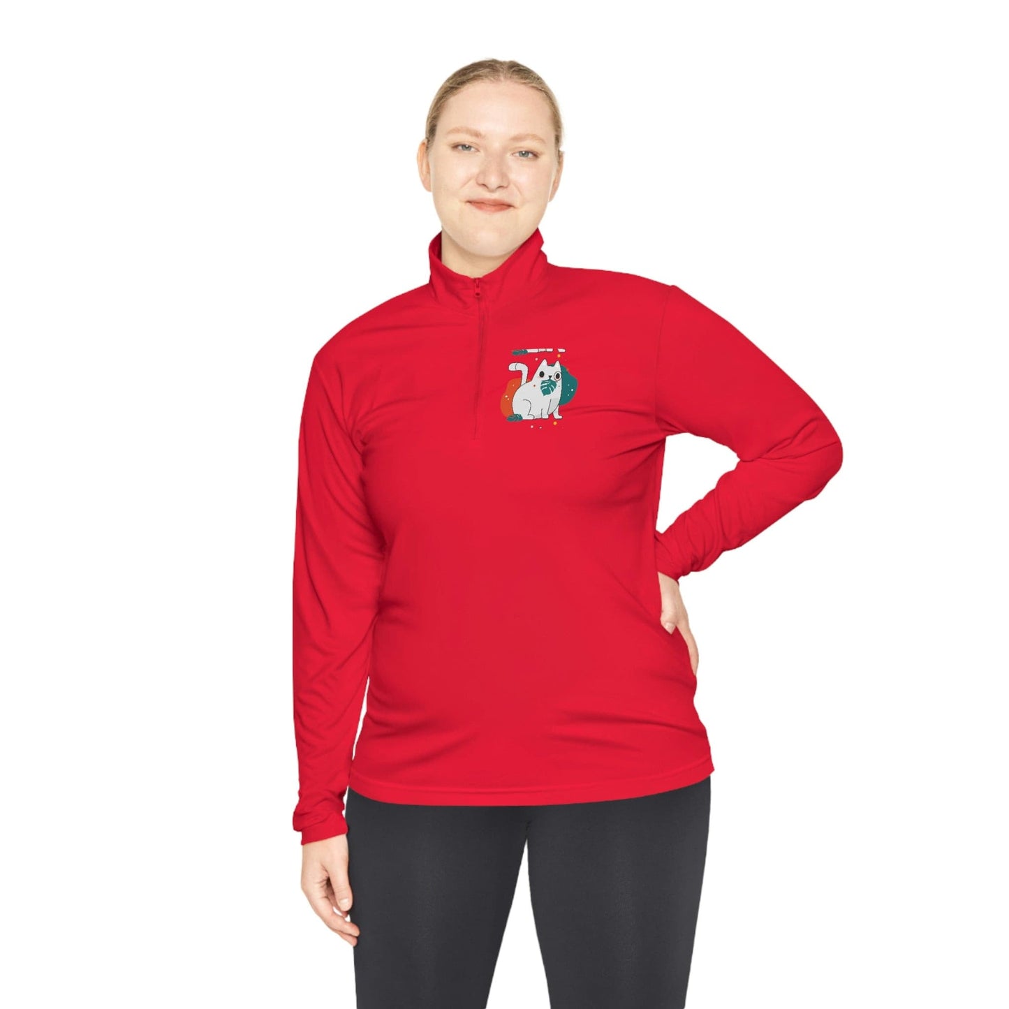 Unisex Quarter-Zip Pullover-Long-sleeve