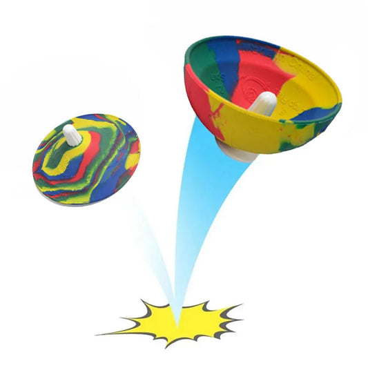 Children’s Bouncing Novelty Toy Spinning Rubber Decompression Toy-Kids Toys