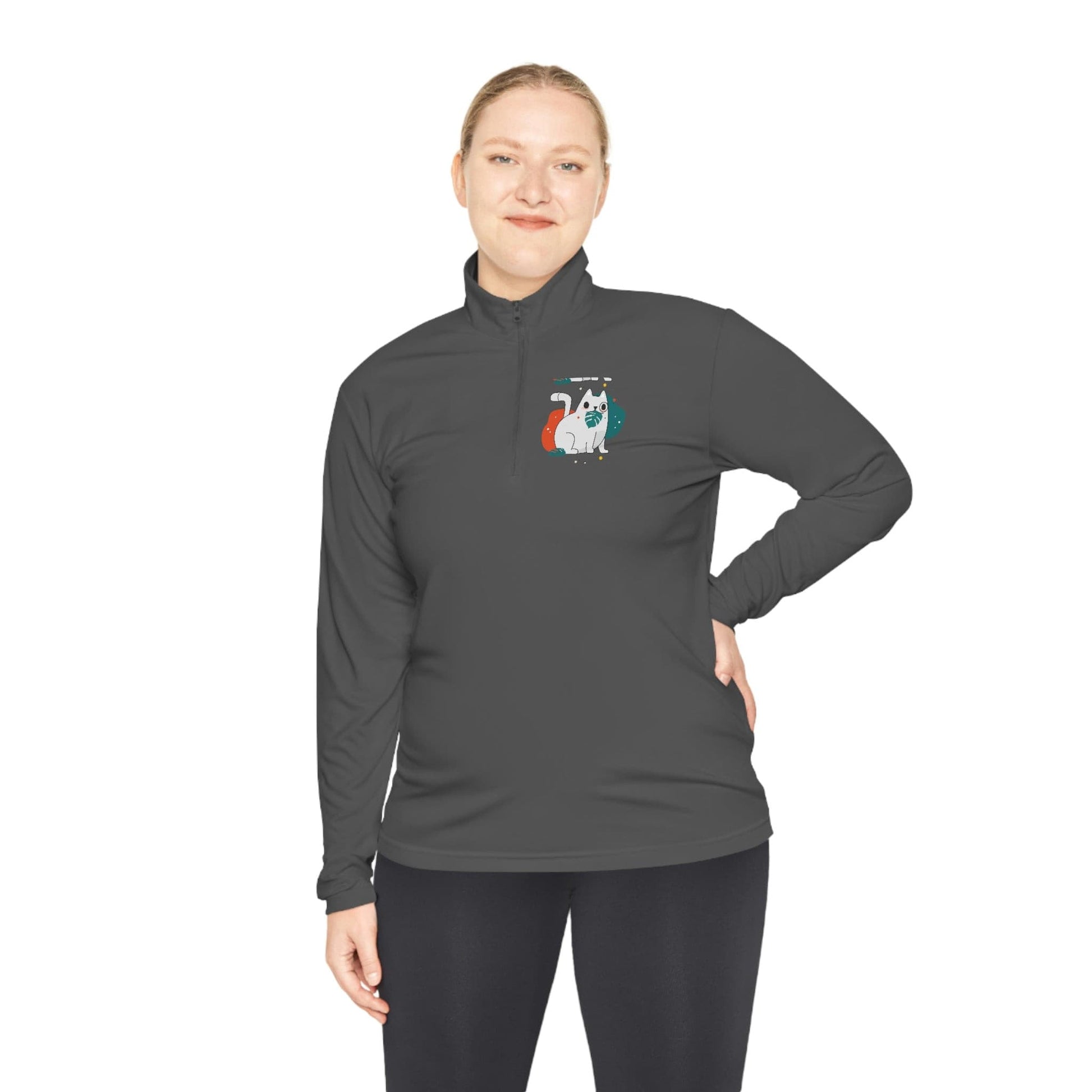 Unisex Quarter-Zip Pullover-Long-sleeve