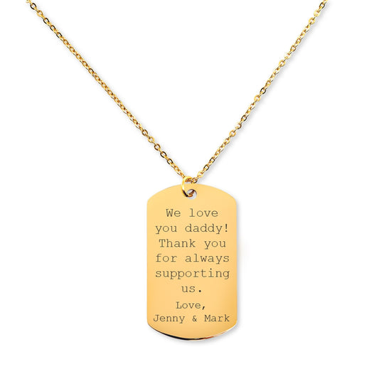 Tag Necklace-Jewelry