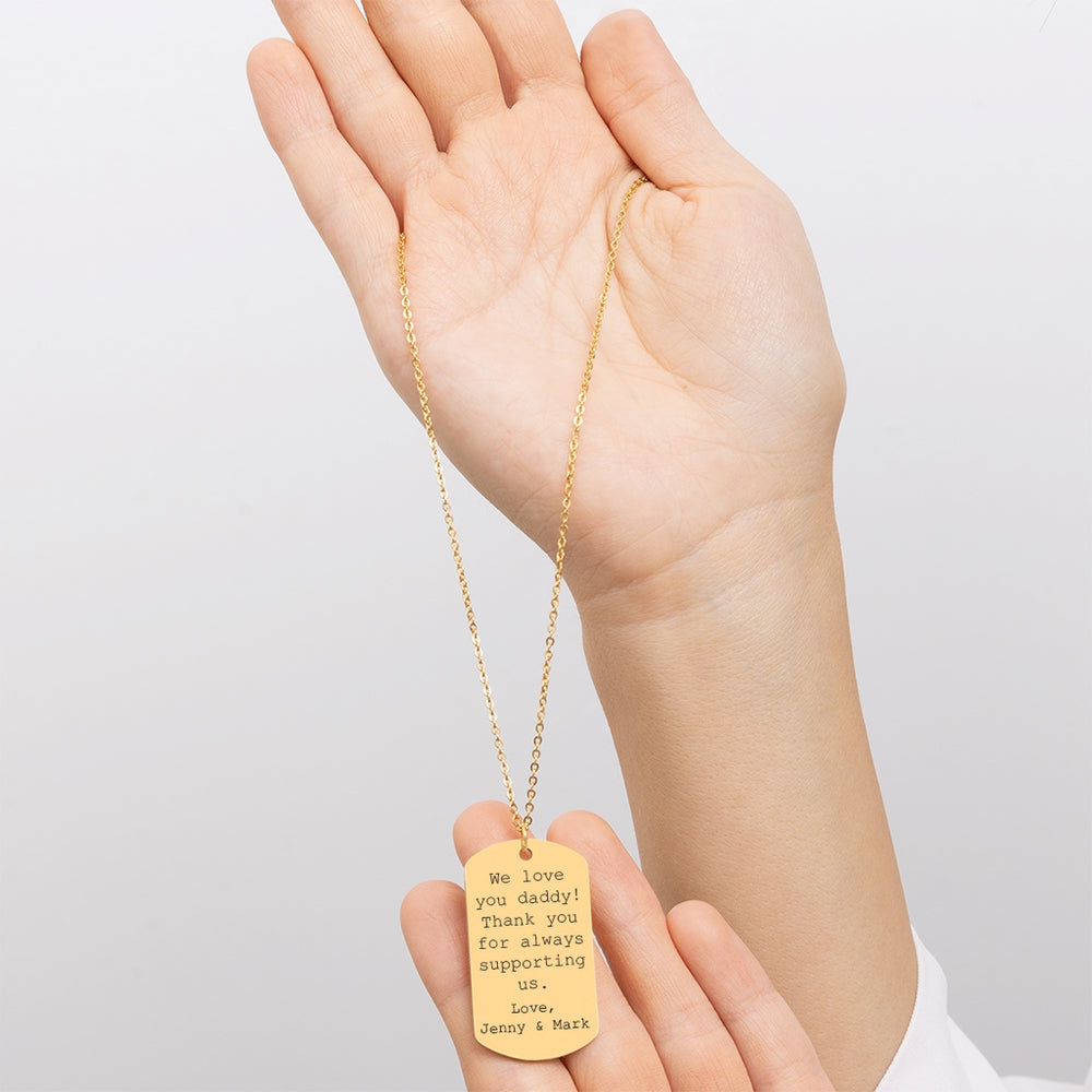 Tag Necklace-Jewelry