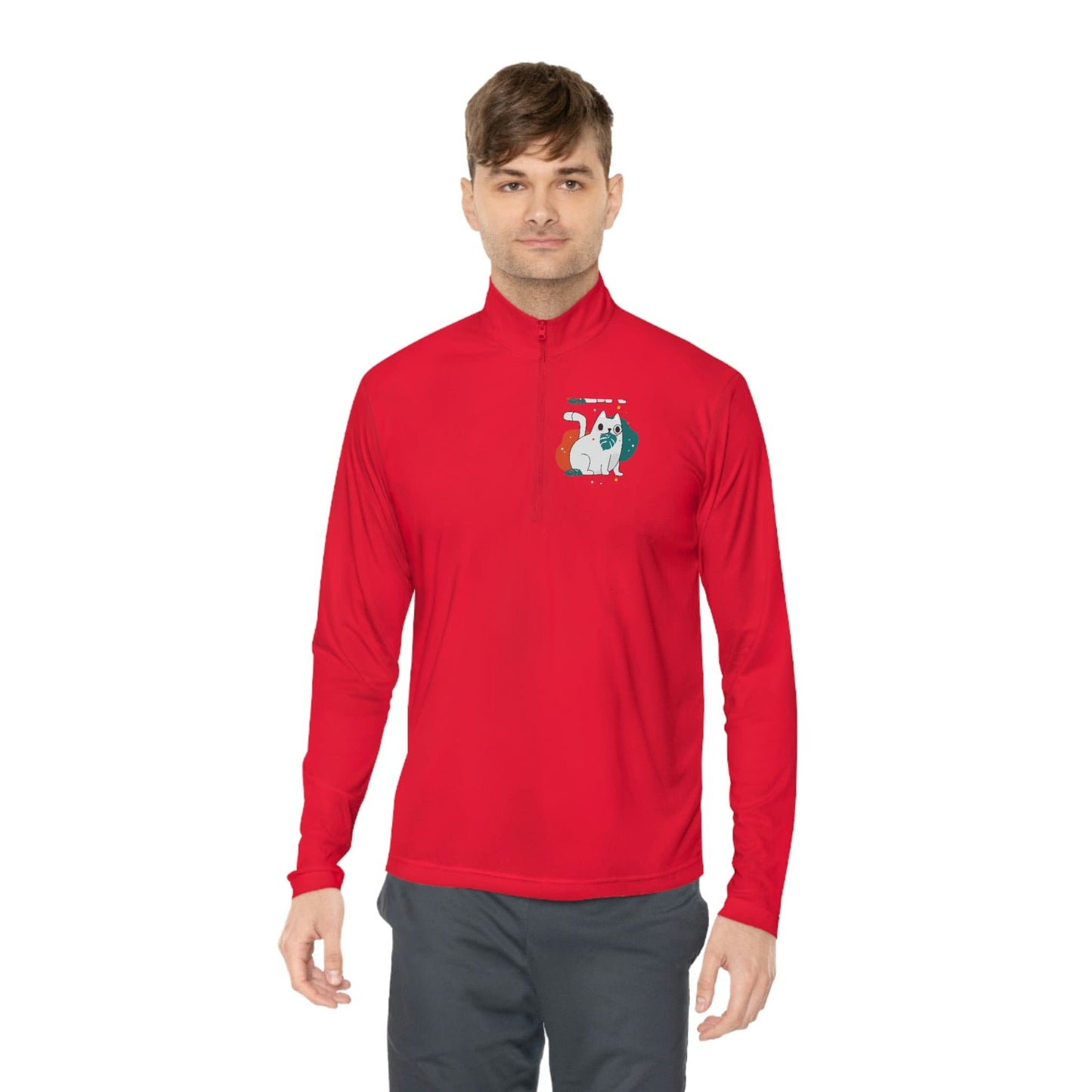 Unisex Quarter-Zip Pullover-Long-sleeve
