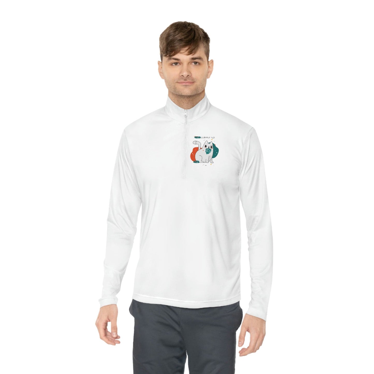 Unisex Quarter-Zip Pullover-Long-sleeve