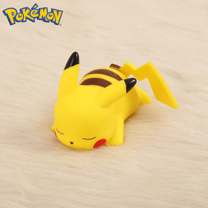 Pokemon Pikachu Night Light TAKARA TOMY Cute Anime Soft Light Bedroom Bedside LED Lights Room Decoration Children Toy Xmas Gift-