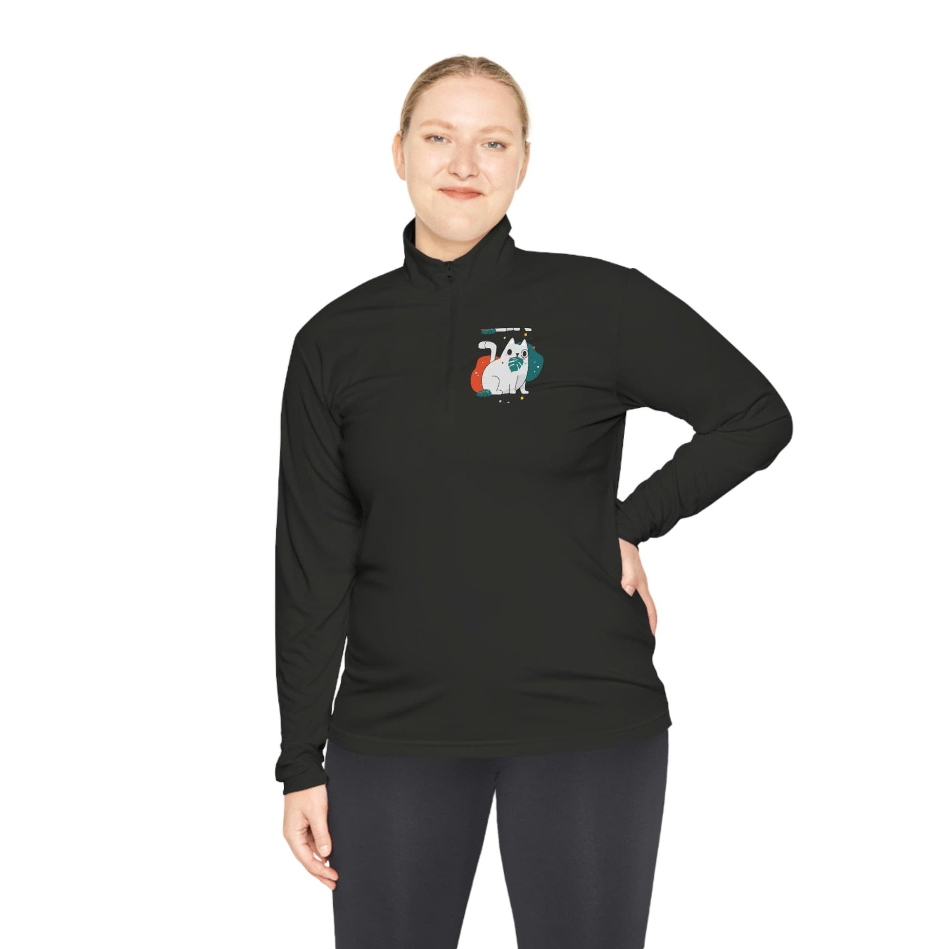 Unisex Quarter-Zip Pullover-Long-sleeve