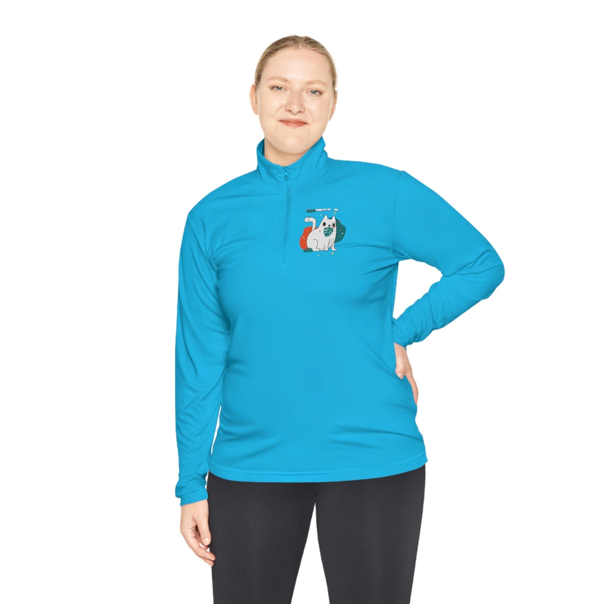 Unisex Quarter-Zip Pullover-Long-sleeve