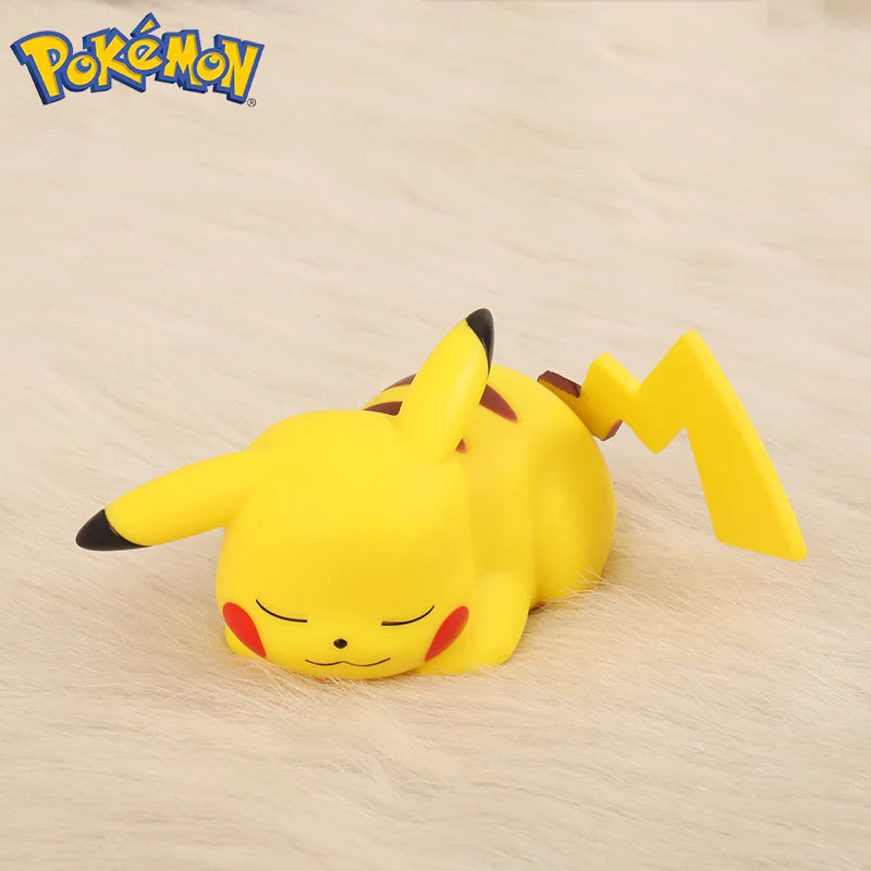 Pokemon Pikachu Night Light TAKARA TOMY Cute Anime Soft Light Bedroom Bedside LED Lights Room Decoration Children Toy Xmas Gift-