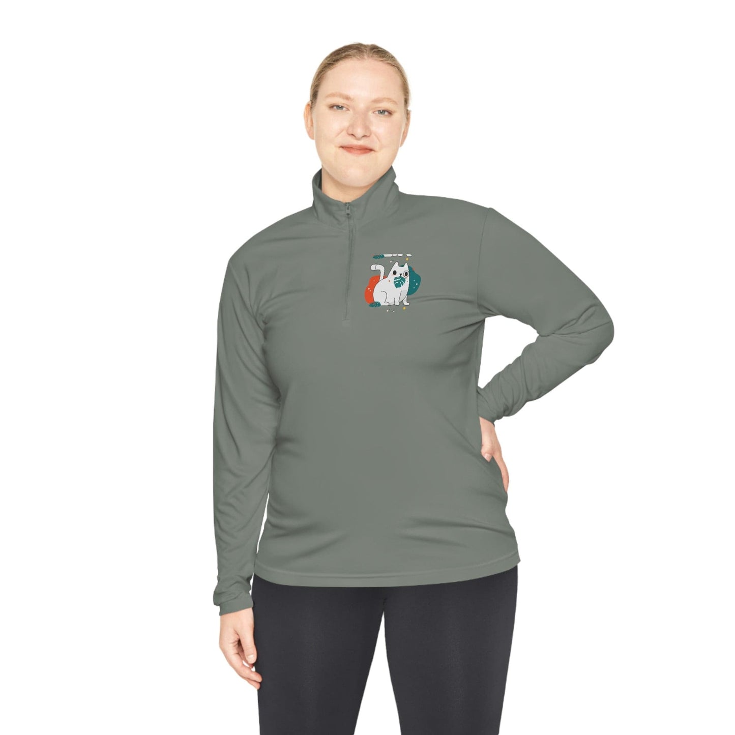 Unisex Quarter-Zip Pullover-Long-sleeve