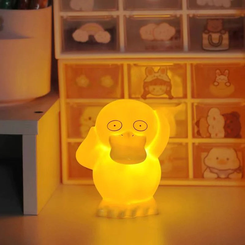 Pokemon Pikachu Night Light TAKARA TOMY Cute Anime Soft Light Bedroom Bedside LED Lights Room Decoration Children Toy Xmas Gift-